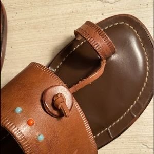 Amanda Smith leather sandals. 8 1/2